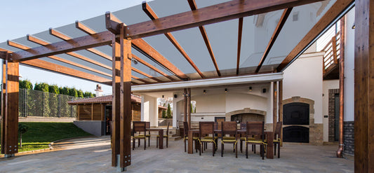 UCTEXTILE Unveils High-Performance 610G Semi-Transparent Shade Fabric for Outdoor Structures