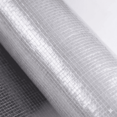 Uctextile PVC Clear Mesh Reinforced Fabric